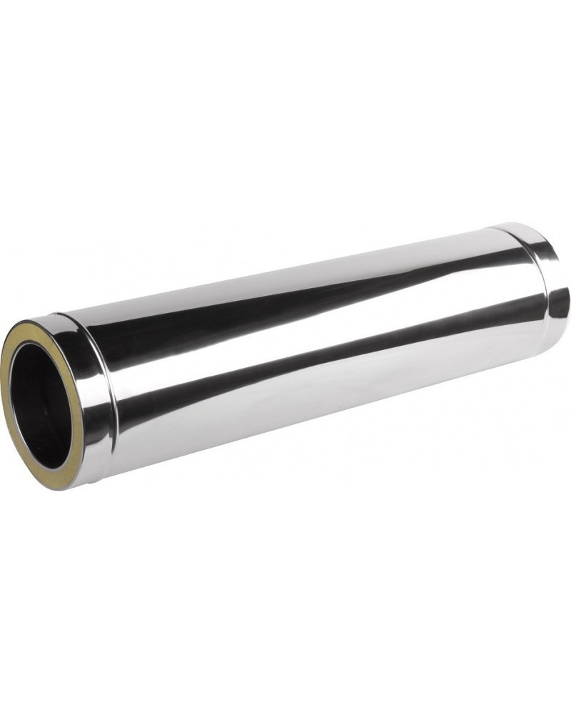 Rúra rovná ø130 mm nerez - 1000 mm