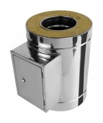 Dvierkový diel ø130 mm nerez s dvierkami 140x210