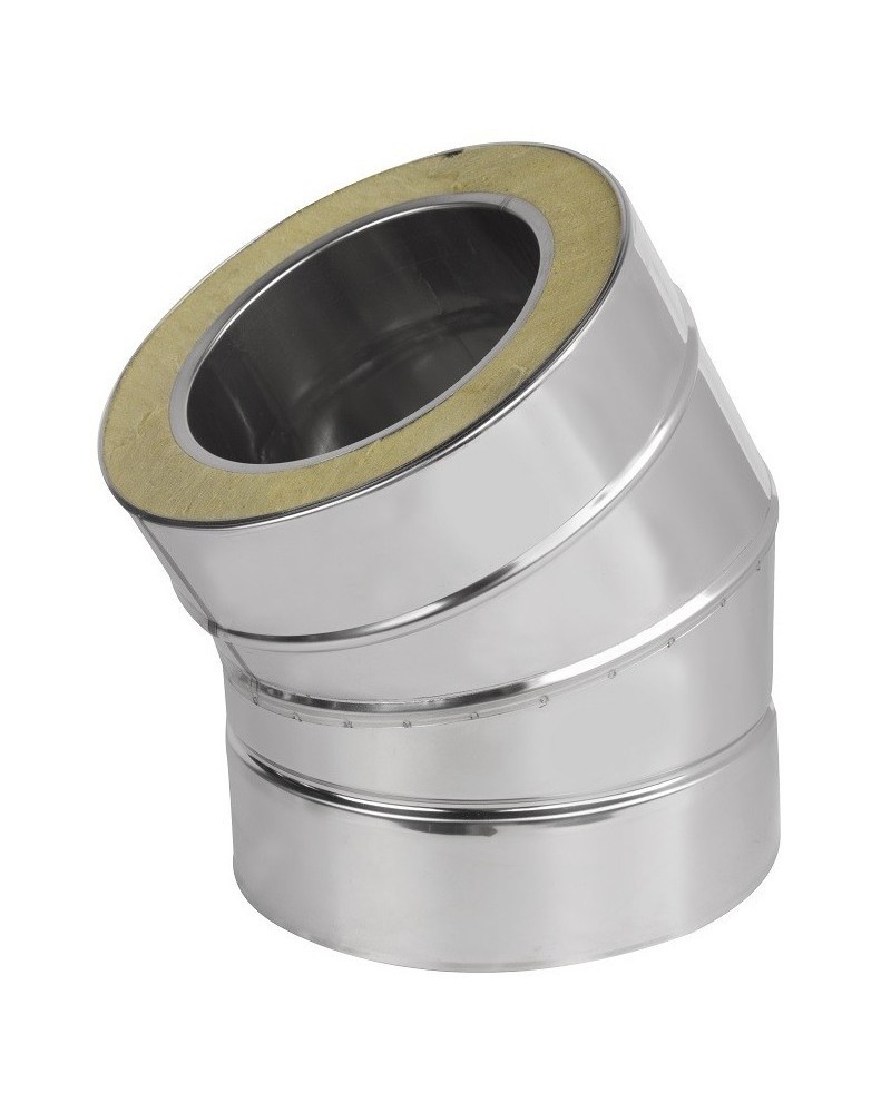 Koleno ø180 mm nerez - 30°