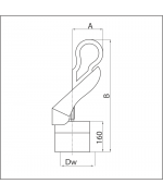 Komínová hlavica ø150 mm nerez