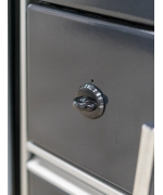 Sporák DOMINANT 70 6,7kW ANTRACIT - pravý