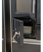 Sporák DOMINANT 70 6,7kW ANTRACIT - pravý