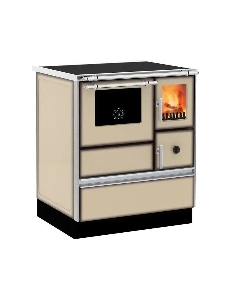 Sporák DOMINANT 70 6,7kW CAPPUCCINO - ľavý