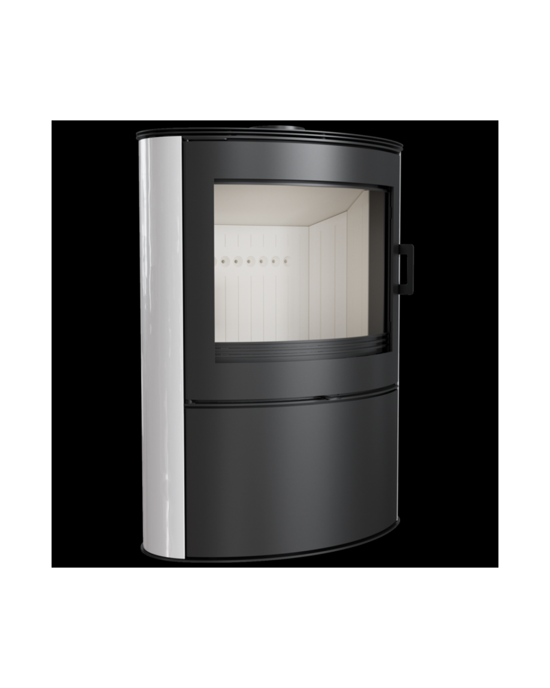 Kratki Koza AB S 2 keramika biela - krbové kachle