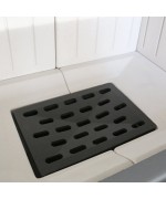 Kratki Koza AB S/DR betón krém - krbové kachle