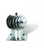 Ventilačná hlavica s podstavou ø350 mm hliník