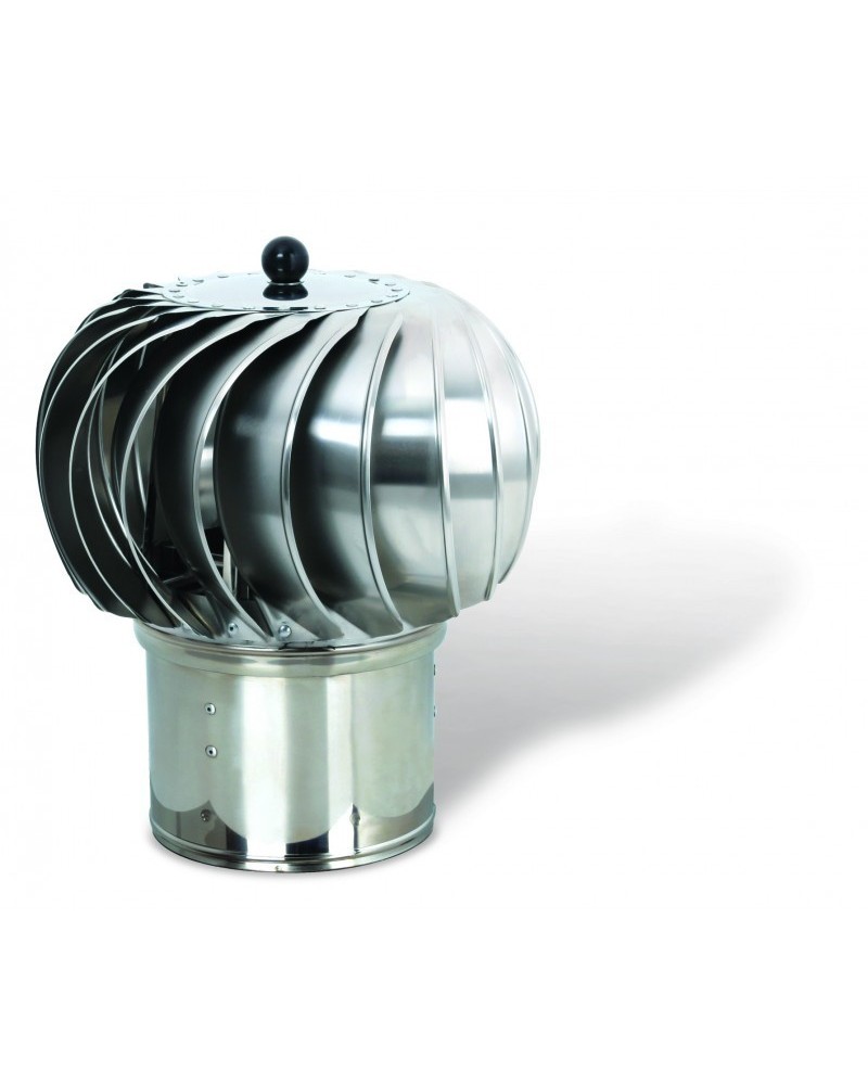 Ventilačná hlavica ø200 mm nerez