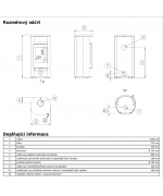ABX Oslo pieskovec - krbové kachle