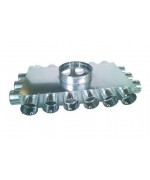 Rozdeľovací box s 18 vývodmi 18x63 mm/160 mm