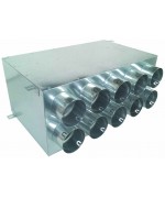 Rozdeľovací box s 10 vývodmi priamy 10×75 mm/160 mm