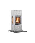 Norsk Kleber Kube 3 - mastencová pec