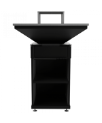 Kratki QUADRUM VERTICAL - ohnisko s grilom