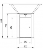 DEFRO OLYMPIC BOX - ohnisko s grilom