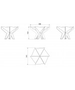 Záhradné ohnisko HEX