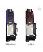 Teplovodná kozubová vložka Kratki - LUCY 20 