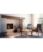 Teplovodná kozubová vložka Kratki - MBM 10 - gilotyna