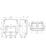 DEFRO HOME RIVA ME G SHORT - krbová vložka s teplovodným výmenníkom