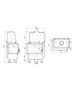 DEFRO HOME RIVA SM BP SHORT - krbová vložka s teplovodným výmenníkom