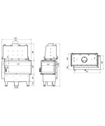 DEFRO HOME RIVA ME BP SHORT - krbová vložka s teplovodným výmenníkom