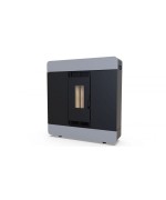 DEFRO HOME AIRPELL- Peletové kachle sivé prevedenie