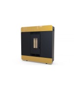 DEFRO HOME AIRPELL- Peletové kachle čierne prevedenie