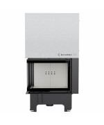 Kratki VN 700/480 ľavé presklenie s výsuvným otváraním dvierok - krbová vložka rohová