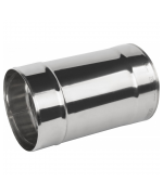 Rúra rovná 220 mm nerez - 250 mm