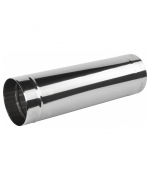 Rúra rovná 220 mm nerez - 500 mm