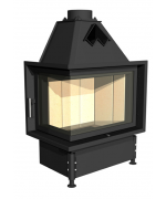 Teplovzdušná kozubová vložka Kobok - Chopok R90 S/450 L/P  550/450, 510, 570