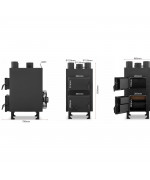 Technická Pec MSteel PN2 20kW - pec s teplovzdušnými výduchmi