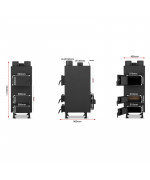 Technická Pec MSteel PN3 25kW - pec s teplovzdušnými výduchmi