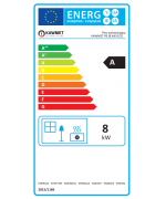 Kawmet P9 (8kW) ECO - liatinové kachle