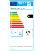 Kawmet P8 (7,9kW) ECO - liatinové kachle
