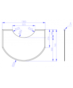 PRÍSUVNÉ SKLO ku krbovým kachliam LAREDO, EVORA