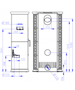 Romotop Gremio 4 - akumulačné krbové kachle