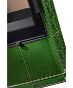 Romotop Gremio 4G - akumulačné krbové kachle, celopresklené dvierka