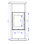 Romotop Gremio 5- akumulačné krbové kachle