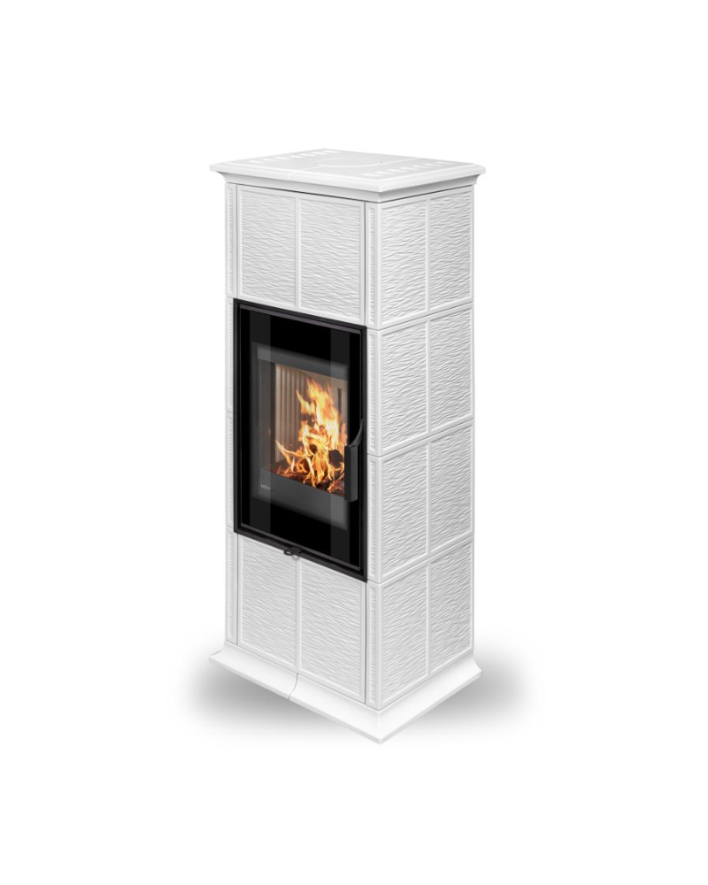 Romotop Gremio 3G - akumulačné krbové kachle, celopresklené dvierka