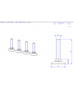 NASTAVOVACIE NOHY štandardné