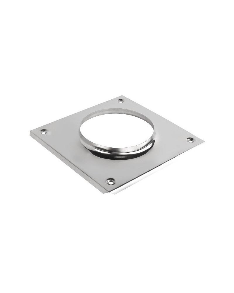 Komínová doska krátka ø140 mm nerez