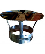 Strieška ø120 mm nerez