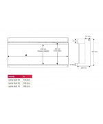 Dimplex Ignite BOLD 60" ECO LED - elektrický krb