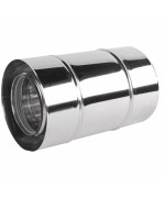 Rúra rovná ø80/125 mm nerez kondenz - 250 mm