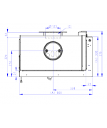 Romotop HEAT R 2g S 60.44.33.13 -  rohová s ohýbaným sklom