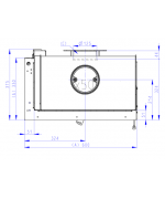 Romotop HEAT L 2g S 60.44.33.13 -  rohová s ohýbaným sklom