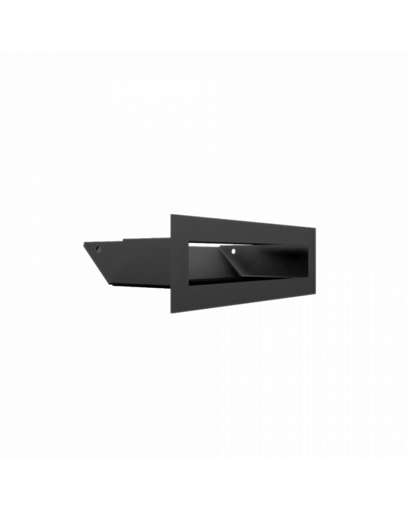 Tunelová mriežka LUFT 60x200 45S - čierna