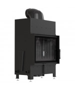 Kratki FLOKI S čierne ohnisko - krbová vložka rovná