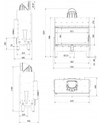 Kratki FLOKI L - krbová vložka rovná