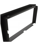 Montážny rámik 90° pre krbové vložky FLOKI L rovné presklenie