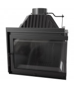 Kratki SIMPLE Z/S 8 BS pravé presklenie - krbová vložka